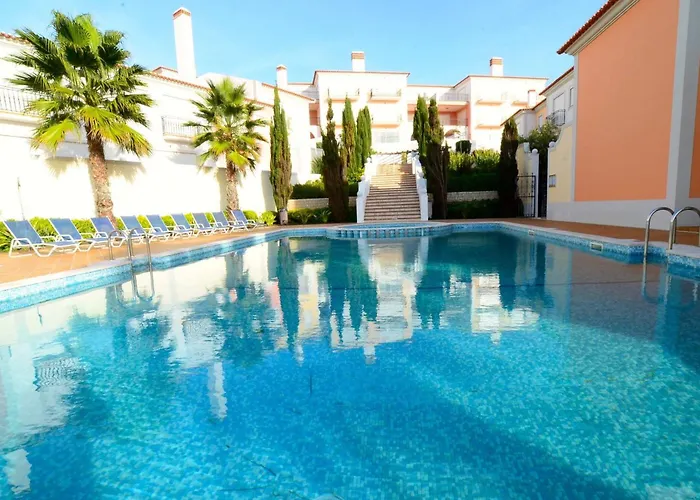 T3 Sea View, Pool, Golf, Praia Del Rey, Obidos Apartman *